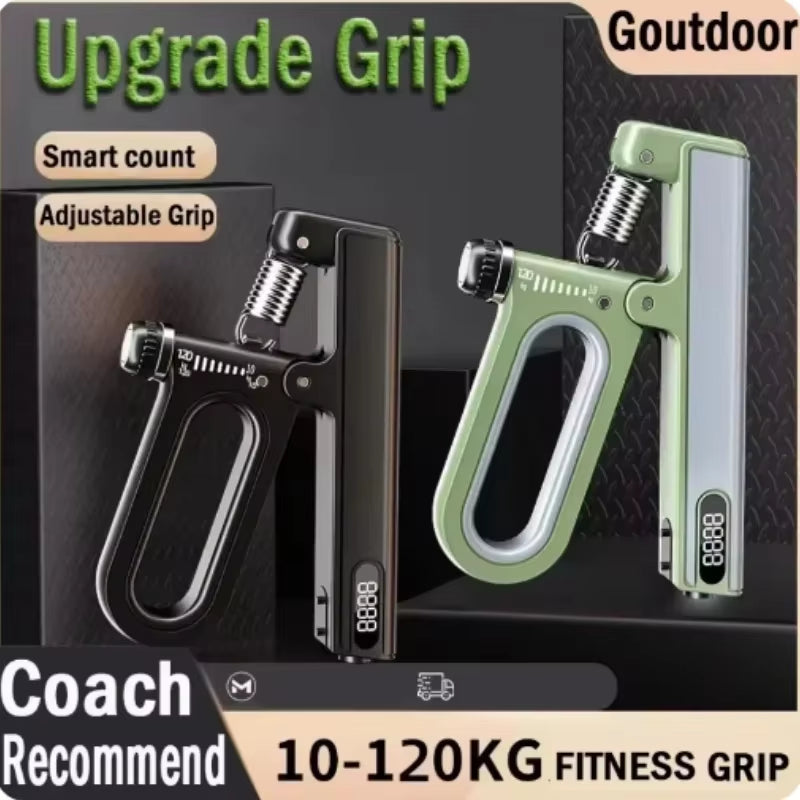 22~265LB Adjustable Hand Grip Strengthener Forearm Muscle Training Fitness Gym Training Workout Equipment Gripper Crossfit